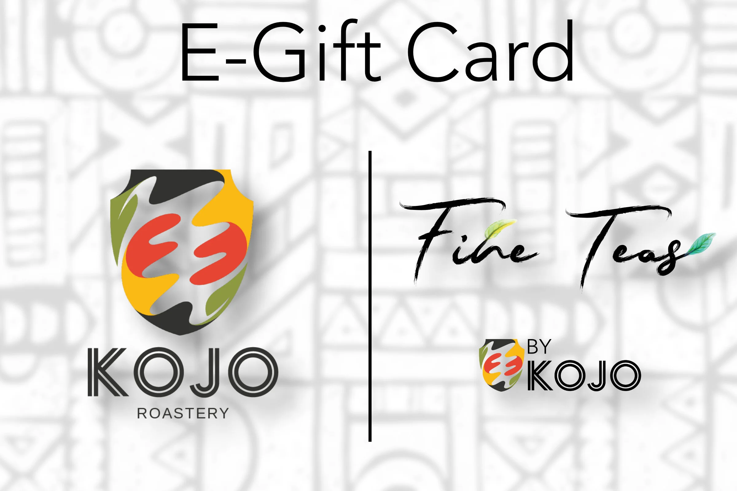 kojoページ Kojo Gift Card — Kojo Roastery